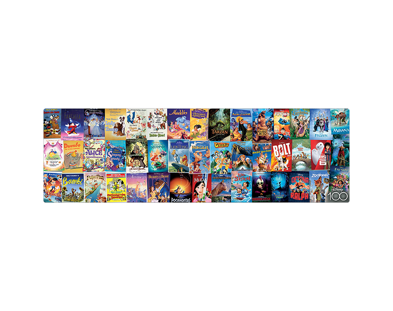 Disney 100 - Posters - Quebra-cabeça 1500 peças panorâmico - Toyster  Brinquedos - Toyster